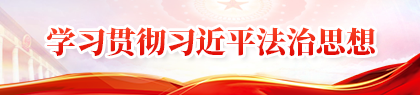 学习贯彻习近平法治思想